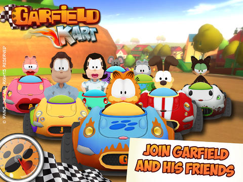 logo Garfield Kart