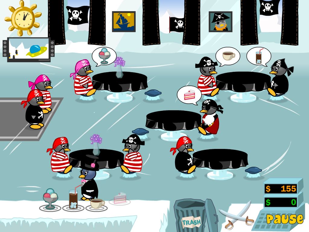 Penguin Diner 2: My Restaurant capture d'écran 1