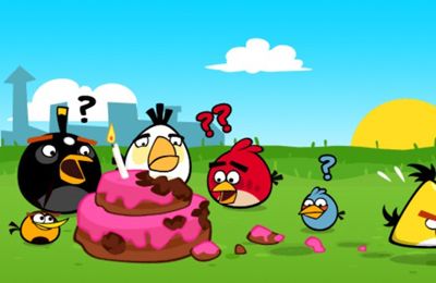 Angry Birds HD: Birdday Party in Russian