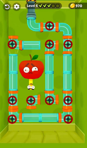 Worm out: Brain teaser & fruit для Android