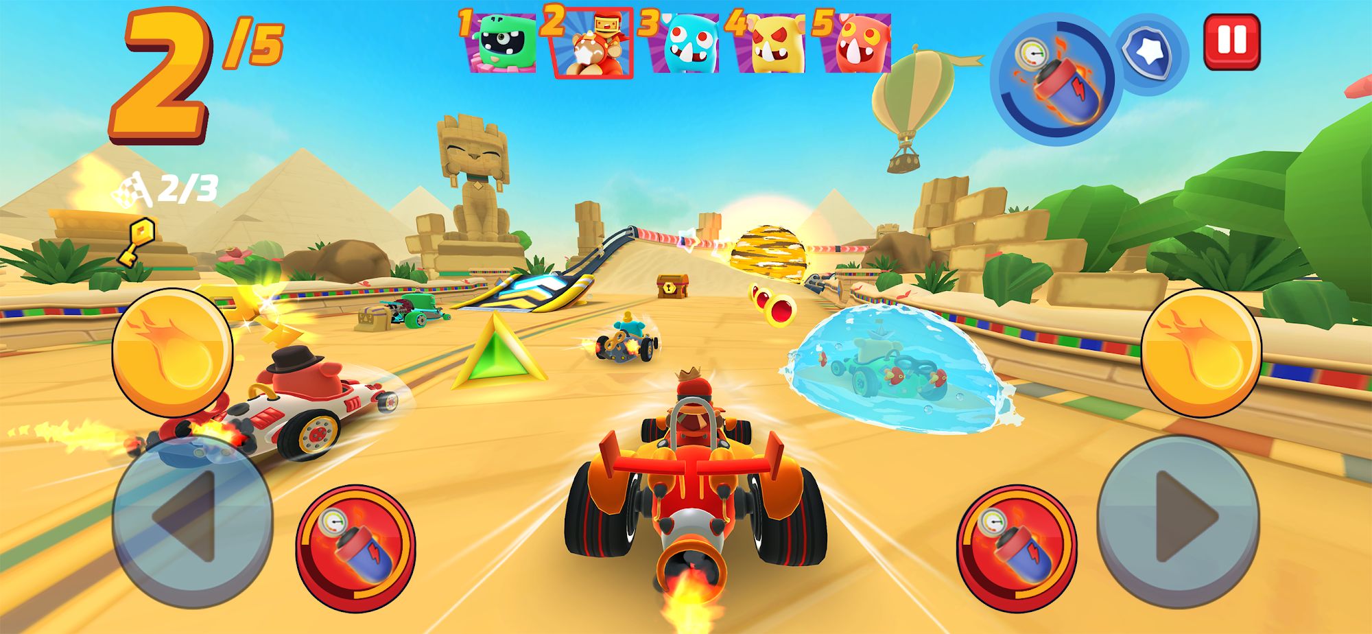 Starlit Kart Racing скриншот 1