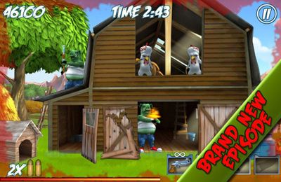 Farm Destroy: Alien Zombie Attack