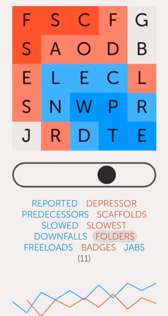 Letterpress - Word Game スクリーンショット1