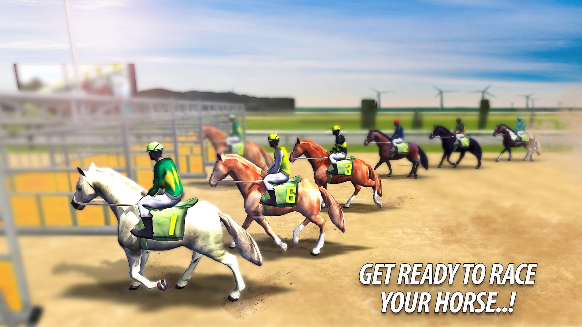 Rival Racing: Horse Contest captura de pantalla 1