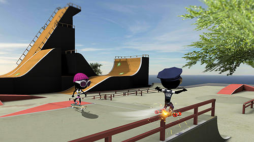 Stickman skate battle para Android