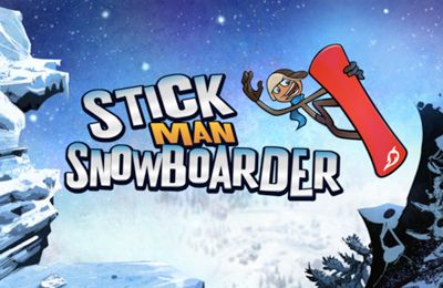 logo Stickman Snowboarder