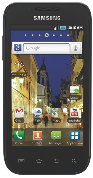 Samsung Galaxy S Showcase SCH-I500 apps