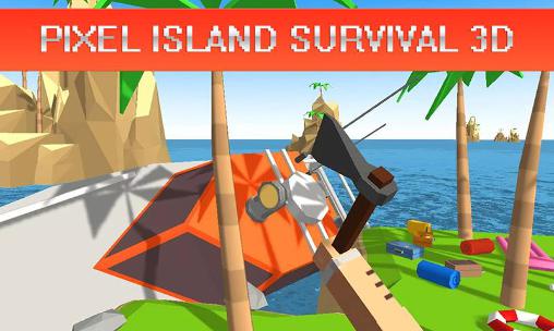 Pixel island survival 3D скриншот 1