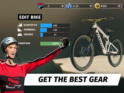 Bicicleta de montanha: Fora de controle para iPhone grátis