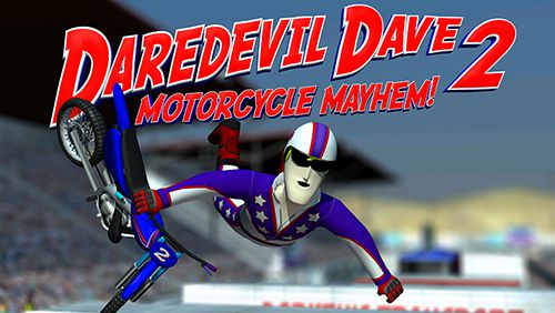 logo El valiente Dave 2: Locura en las motos