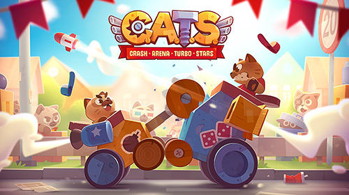 logo Gatos: Turbo estrelas da arena de batalha