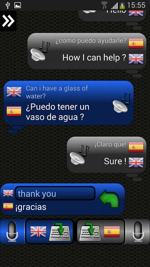 Versión completamente limpia de Traductor para las conversaciones sin mods