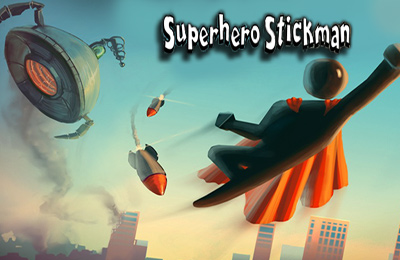 logo Superhero Stickman