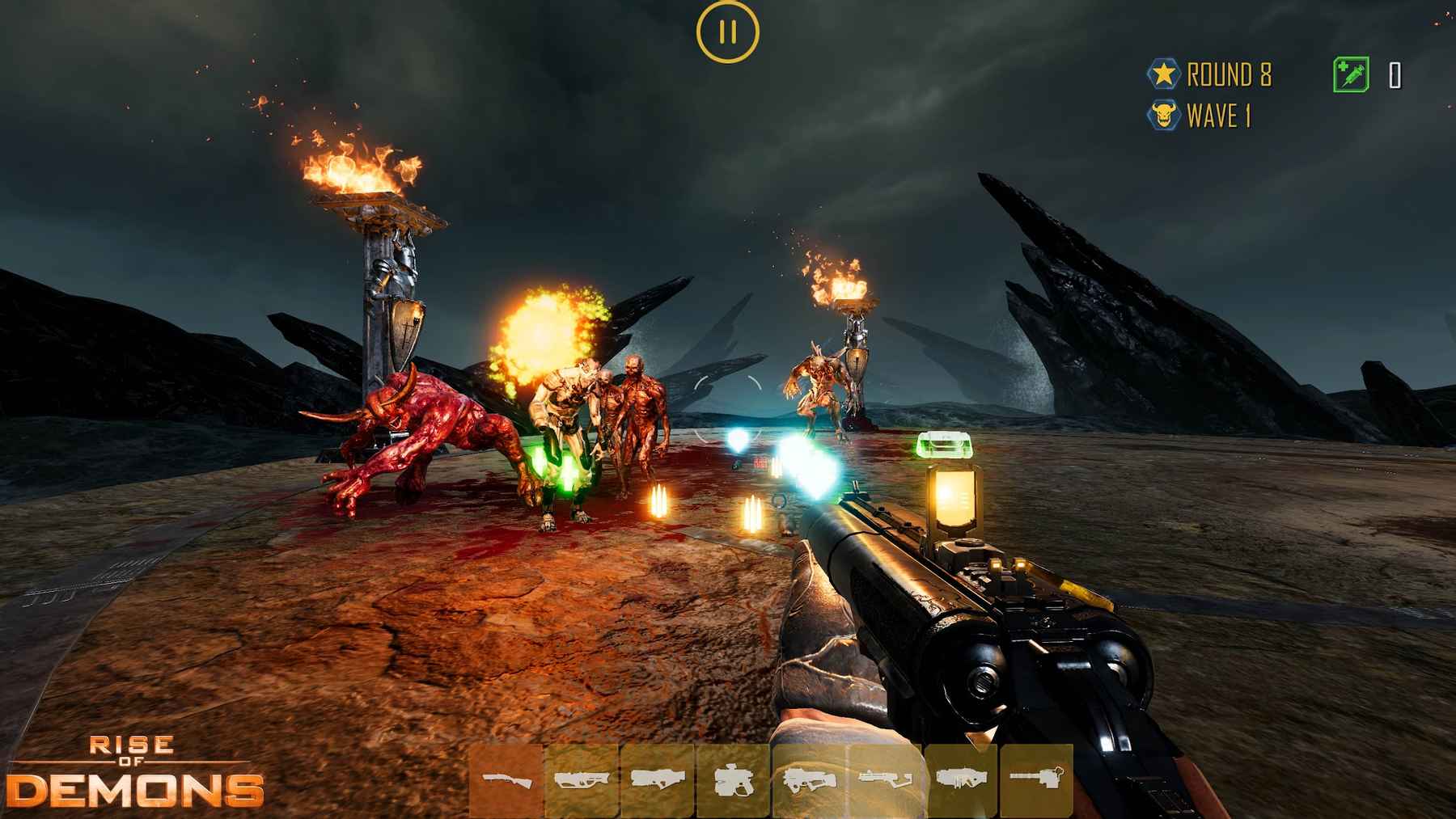 Rise Of Demons: mobile FPS. 