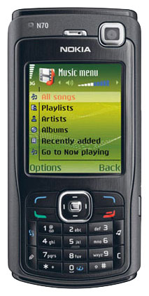 Descargar tonos de llamada para Nokia N70 Music Edition