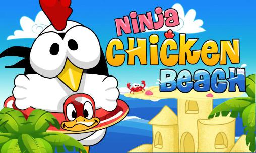 Ninja chicken: Beach screenshot 1