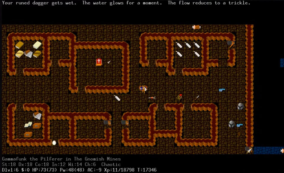 NetHack screenshot 1