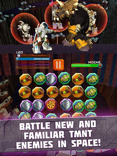 Tartarugas Ninjas: Jogo de Batalha em português