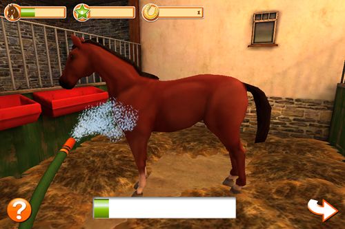 Horse world 3D: My riding Horse. Christmas edition for iPhone for free