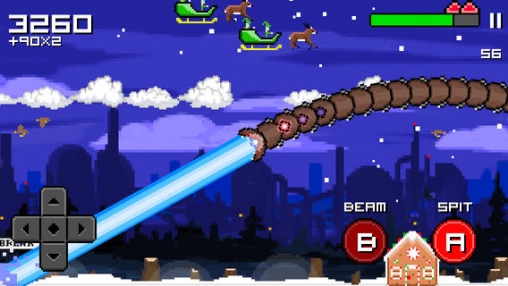 Super-Mega Verme contra Papai Noel: A saga