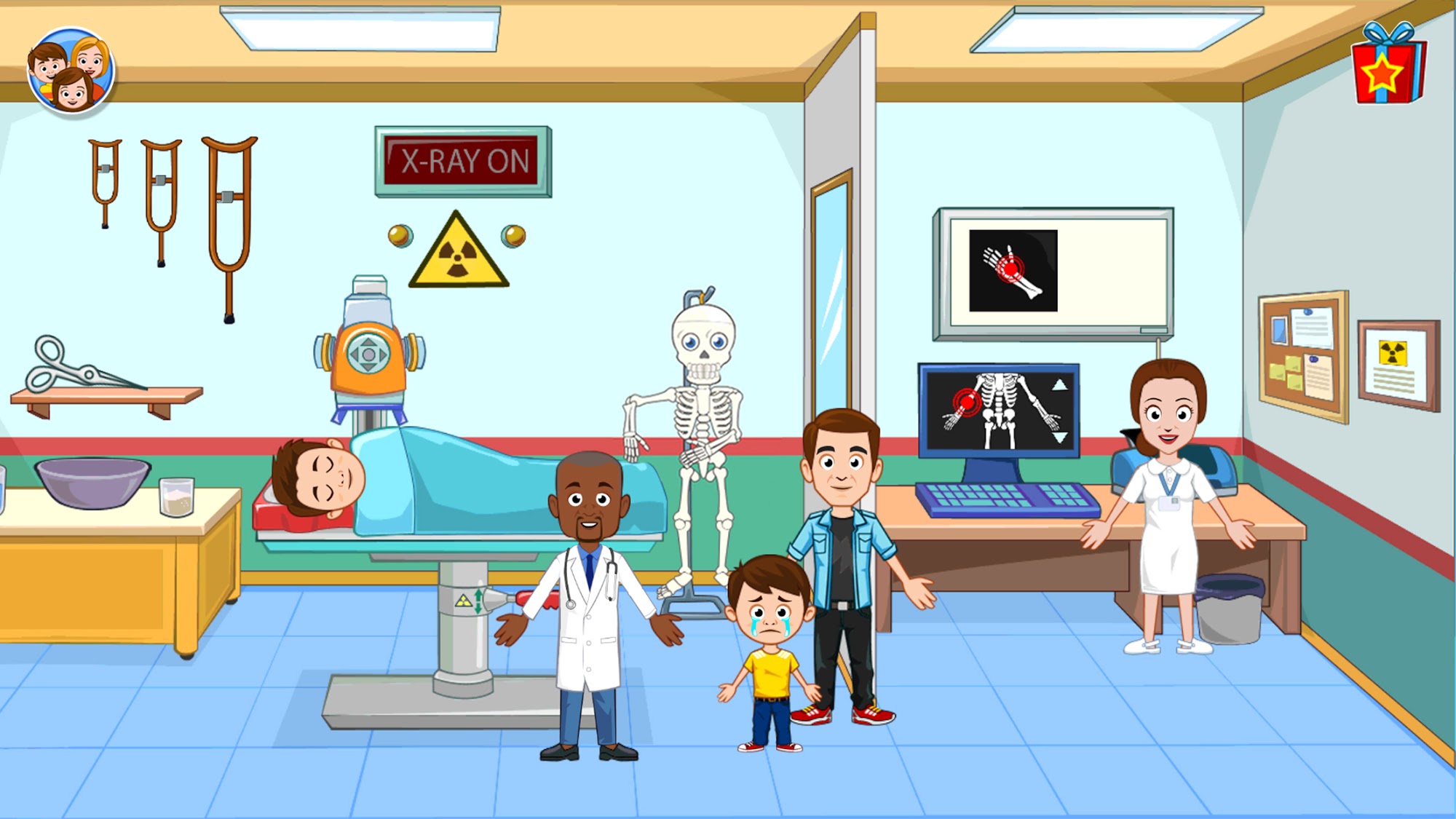 My Town : Hospital and Doctor Games for Kids スクリーンショット1