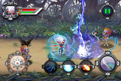 Ninja vs. zombies for iPhone for free