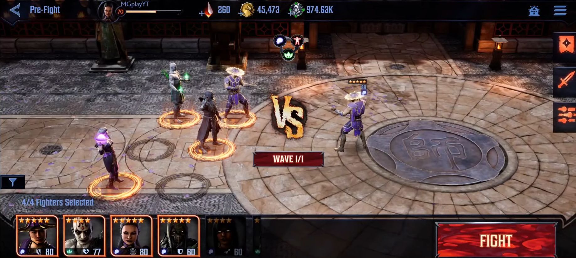 Mortal Kombat Onslaught pour Android