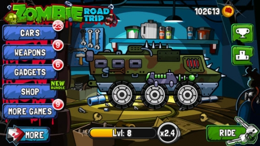 Zombie Road Trip for iPhone for free