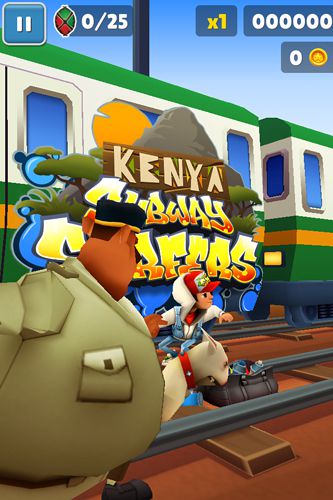 Subway surfers: Kenya in Russian