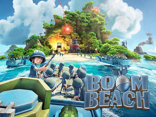ロゴBoom beach