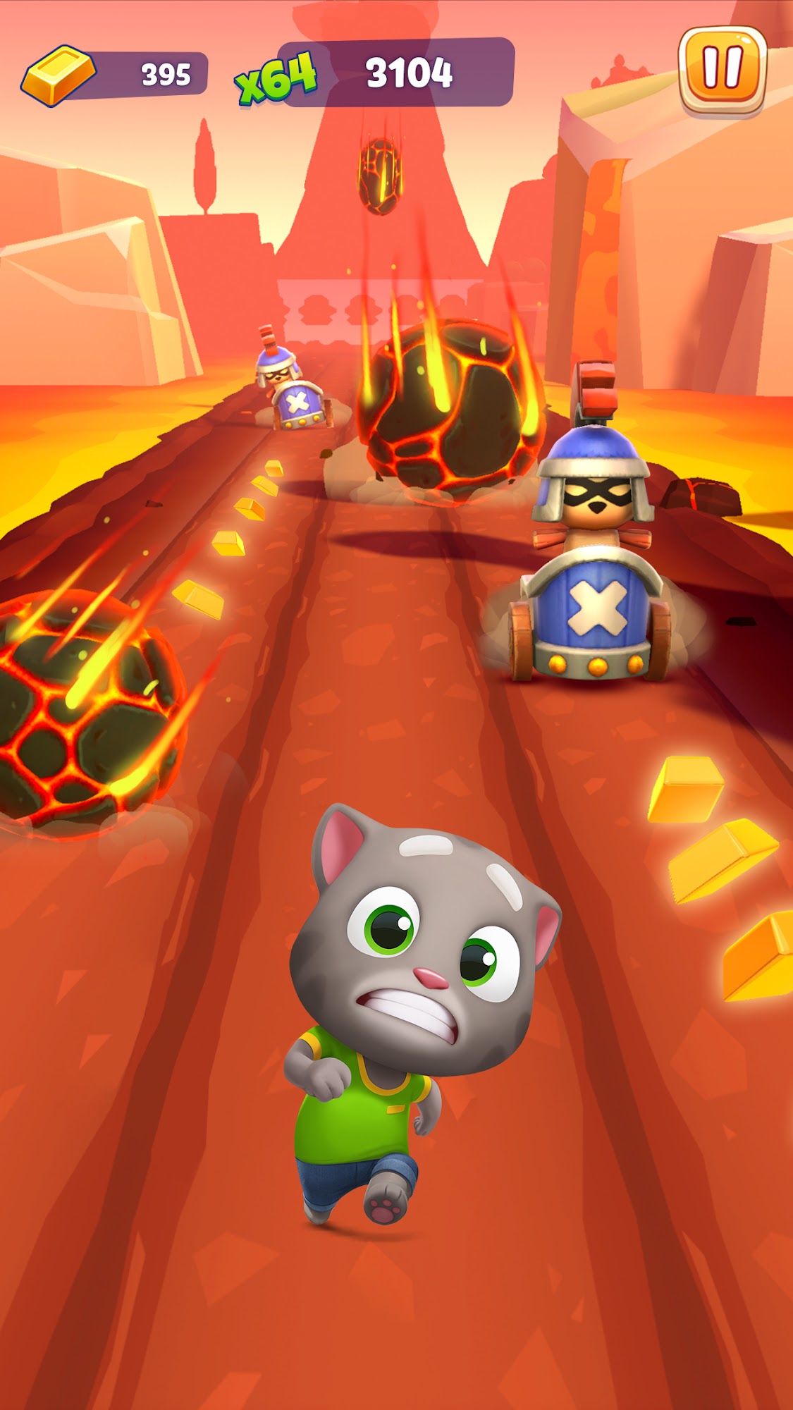 Talking Tom Gold Run 2 screenshot 1