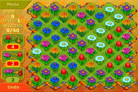 Flower garden: Logical game in Russian