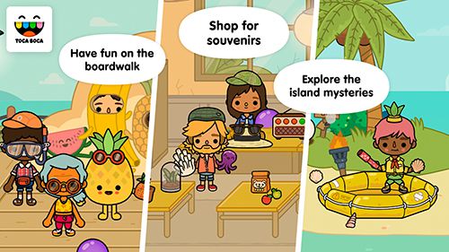 日本語のToca life: Vacation 