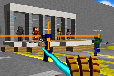 Jogos de tiro Robô de ferroso de bloco