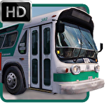 Bus parking HD icon