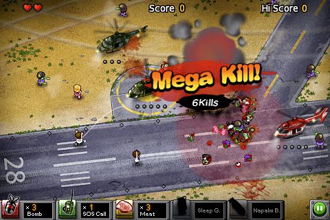 Zumbi: Fuga para iPhone grátis