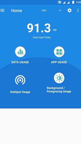 Completely clean version Internet data usage without mods