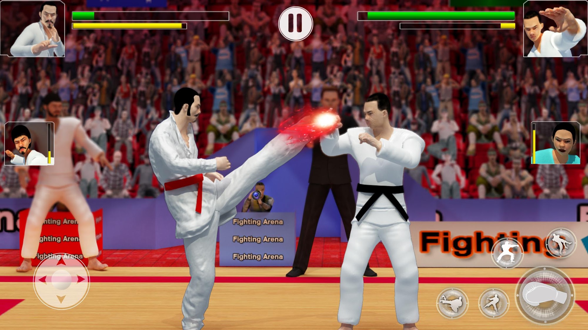 Karate Fighting Games: Kung Fu King Final Fight captura de tela 1