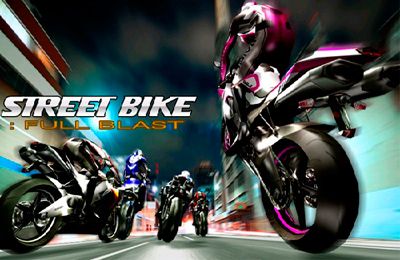 logo Raça na motocicletas. Poder completo