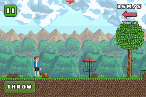 Golfe de Disco Pixel para iPhone grátis