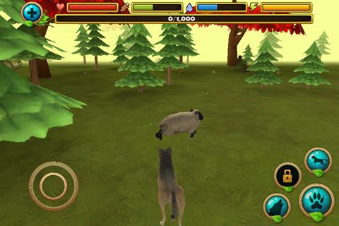  Wildlife simulator: Wolf in English