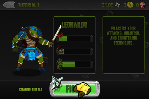 Tartarugas ninja: Irmãos para sempre para iPhone grátis