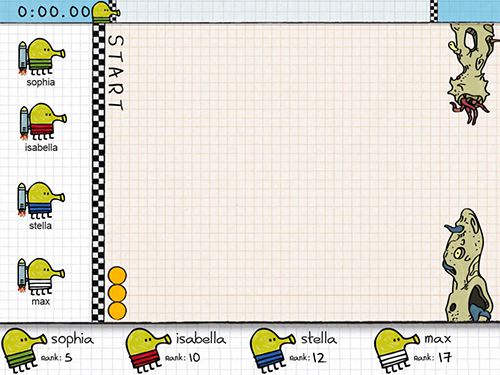  Doodle jump race