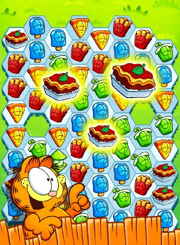 Garfield Hora do lanche para iPhone grátis