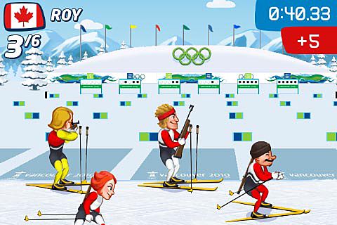 Vancouver 2010: Official game of the olympic winter games in Russian