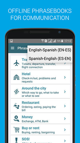 Android app Offline translator