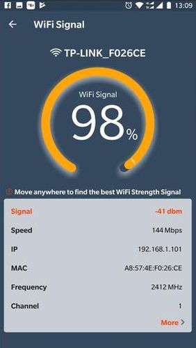 Imagen WiFi router master - Analizador de WiFi y test de velocidad