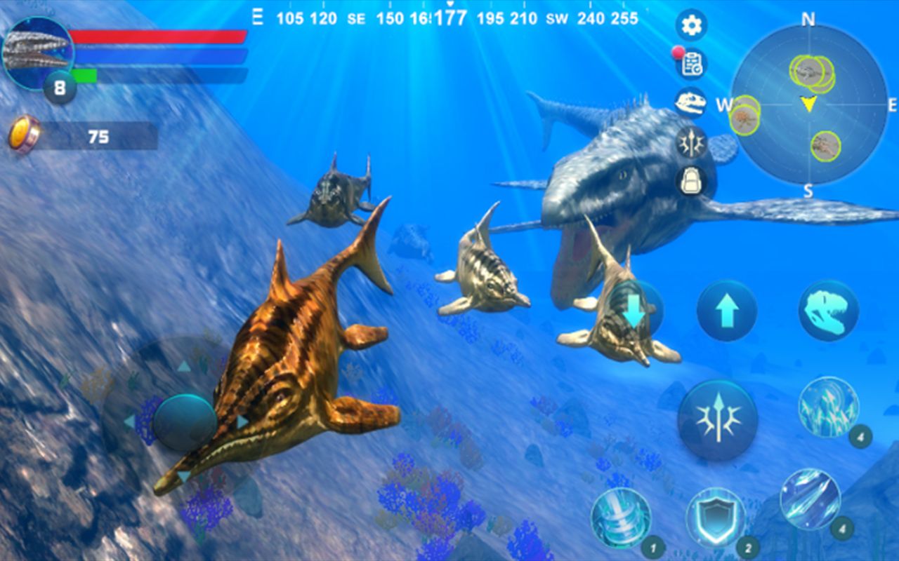 Mosasaurus Simulator スクリーンショット1