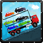 Car transporter icon