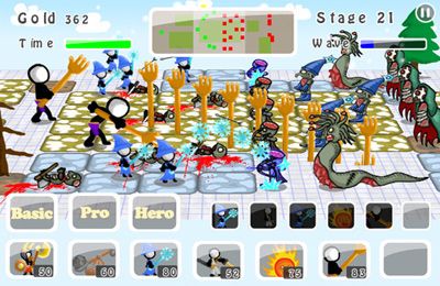 Doodle Wars 5: Sticks vs Zombies in Russian